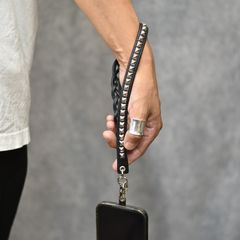 × HIGH FIVE FACTORY LEATHER MULTI WRIST STRAP (BLACK) / × ハイ ファイブ ファクトリー マルチリストストラップ