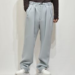 2タックストレート&フレアパンツ / LB22SS-PT01-DT (PALE BLUE)