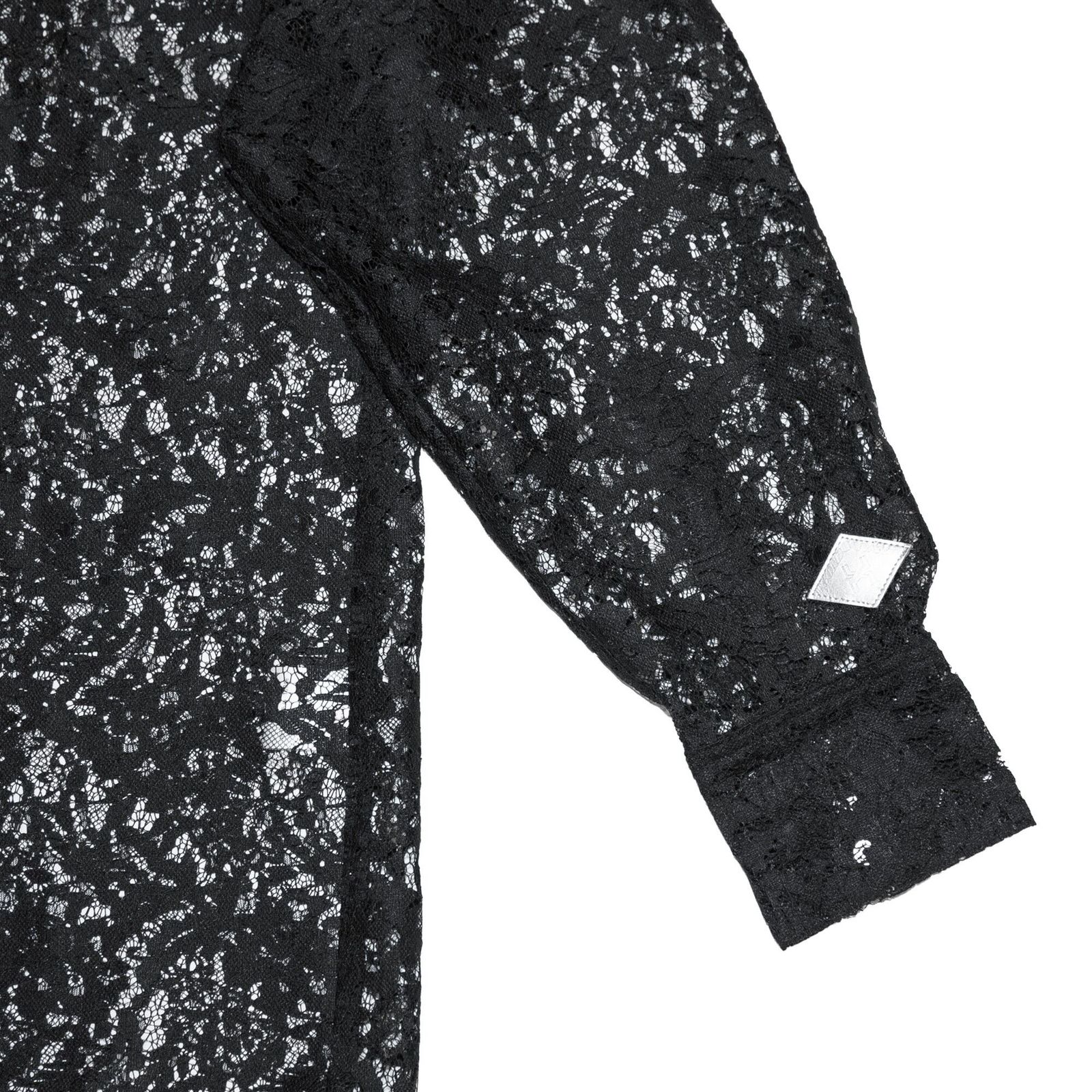 el conductorH - FLOWER LACE WEATERN SHIRT (BK) | chord online store