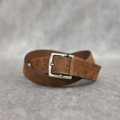 Suede Leather Belt （DBR） / スエードレザー ベルト （ダークブラウン） LBT-016