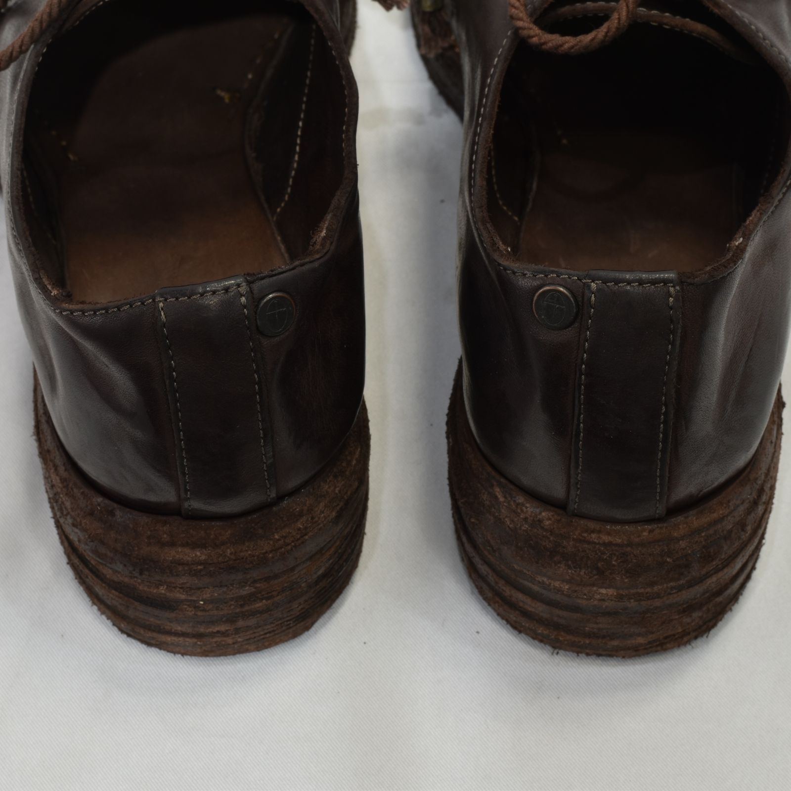 HORSE LEATER DERBY 2# LINED #LEATHER SOLES （BROWN）