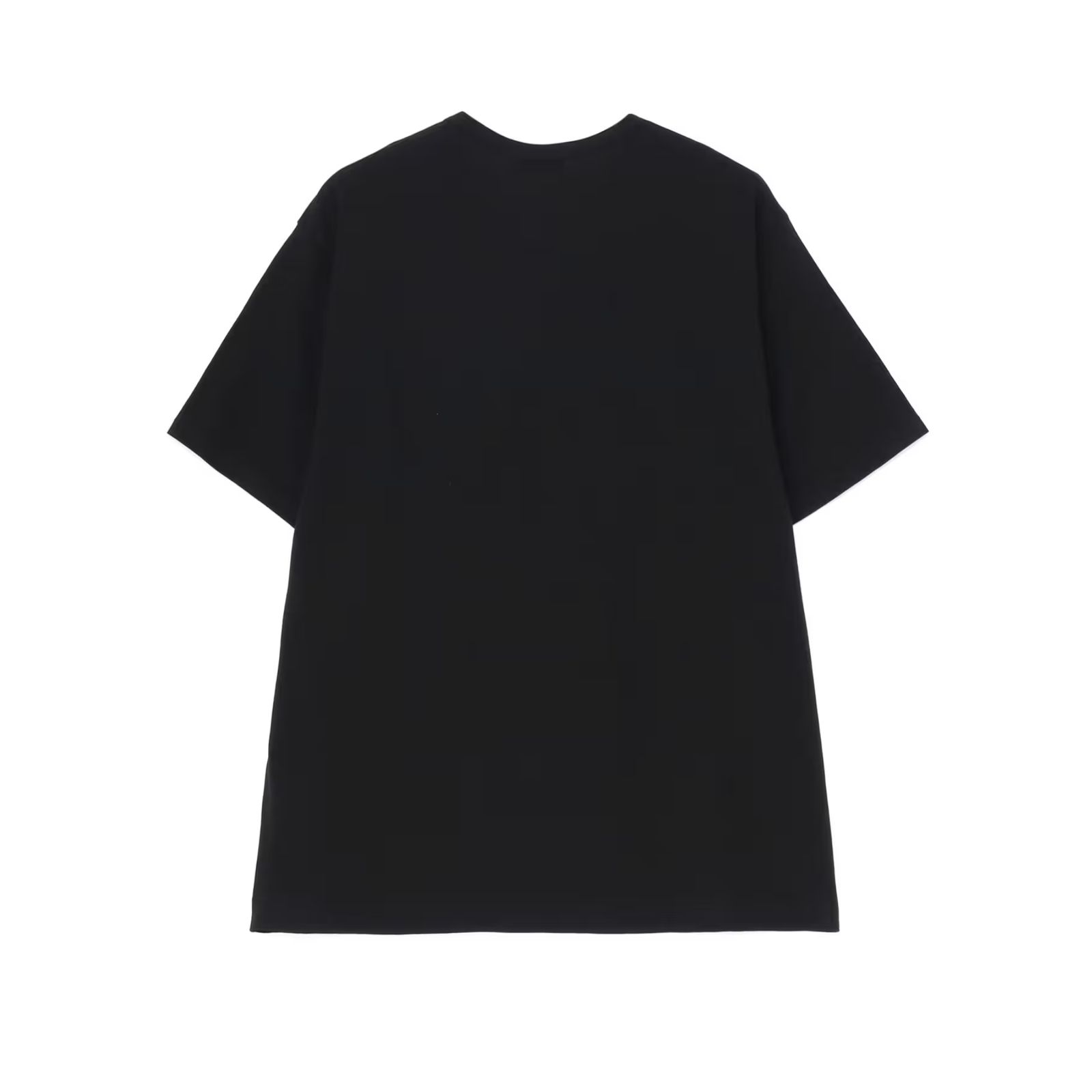 YYH PT SHORT SLEEVE T （BLACK） ロゴプリント Tシャツ （ブラック）