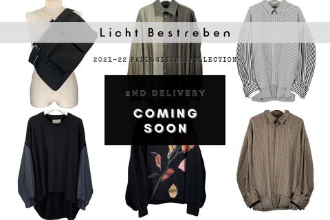 近日入荷 | 2nd delivery | Licht Bestreben