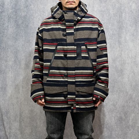 Native Border Coat （BORDER）｜ボーダー コート｜SAN-A-028C