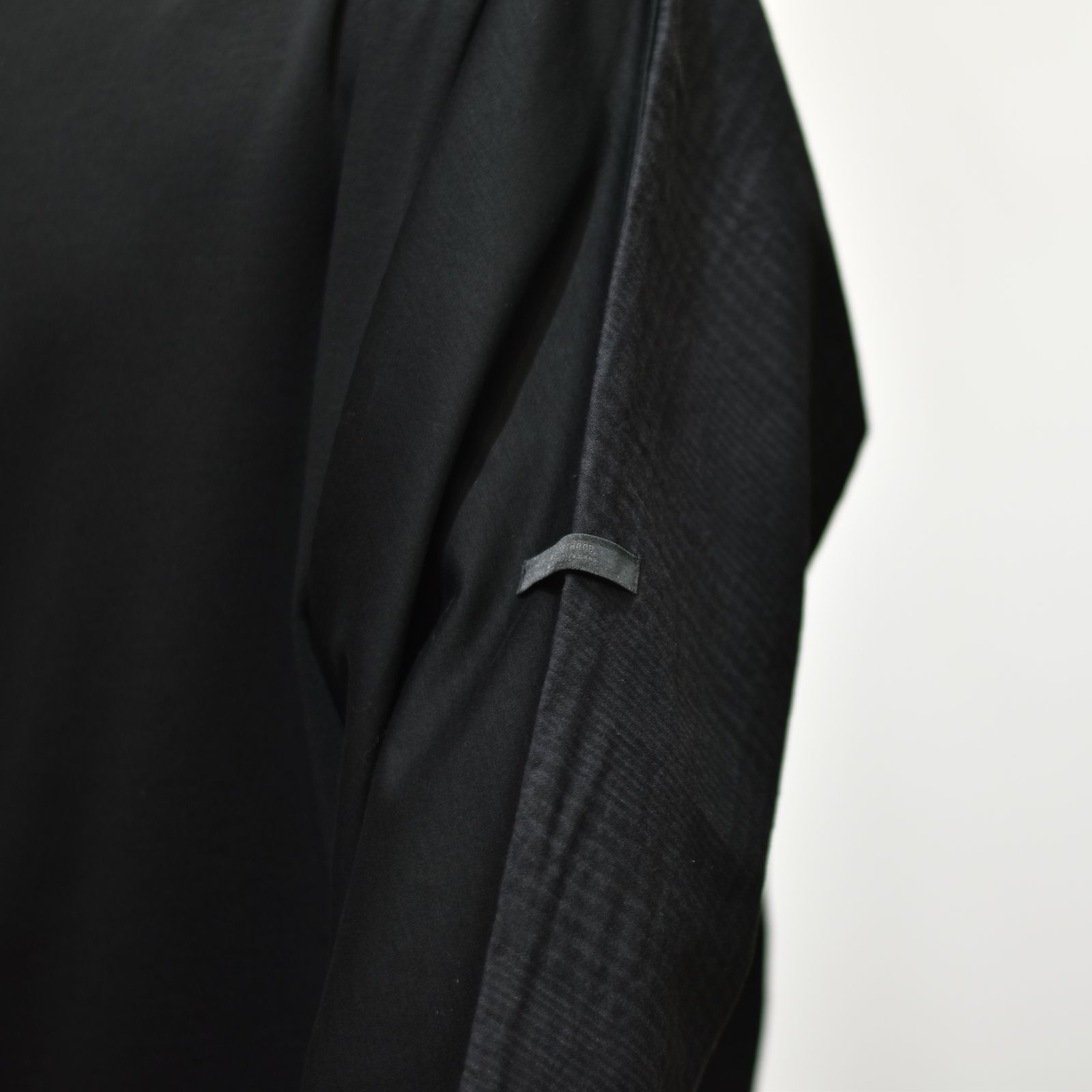 N.HOOLYWOO × MINEDENIM BD.Discharge Glen Check NHW LS TSH （BLACK） ロングスリーブ 長袖カットソー グレンチェック