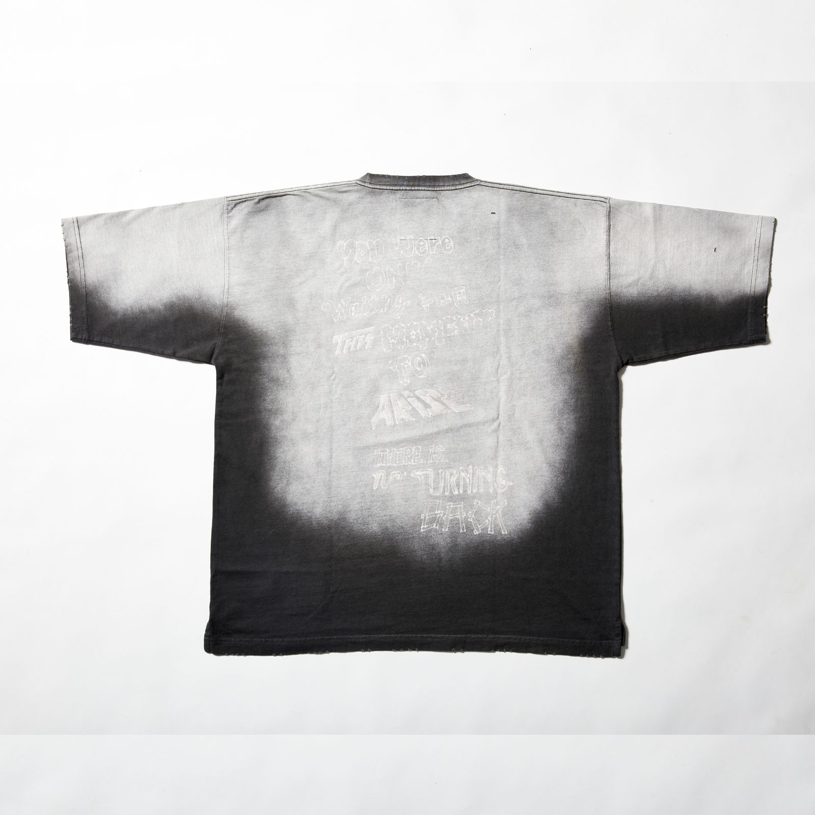 ［25周年記念］ × Maison MIHARA YOSUHIRO 硫化染めTシャツ （BEIGE / ベージュ） MB-25-SH-03C
