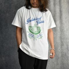 STRETCH SYNDICATE RETRO GIRL VINTAGE T-SHIRT ＜NATURALLY PAINT DESIGN＞ (WHITE) / プリントTシャツ