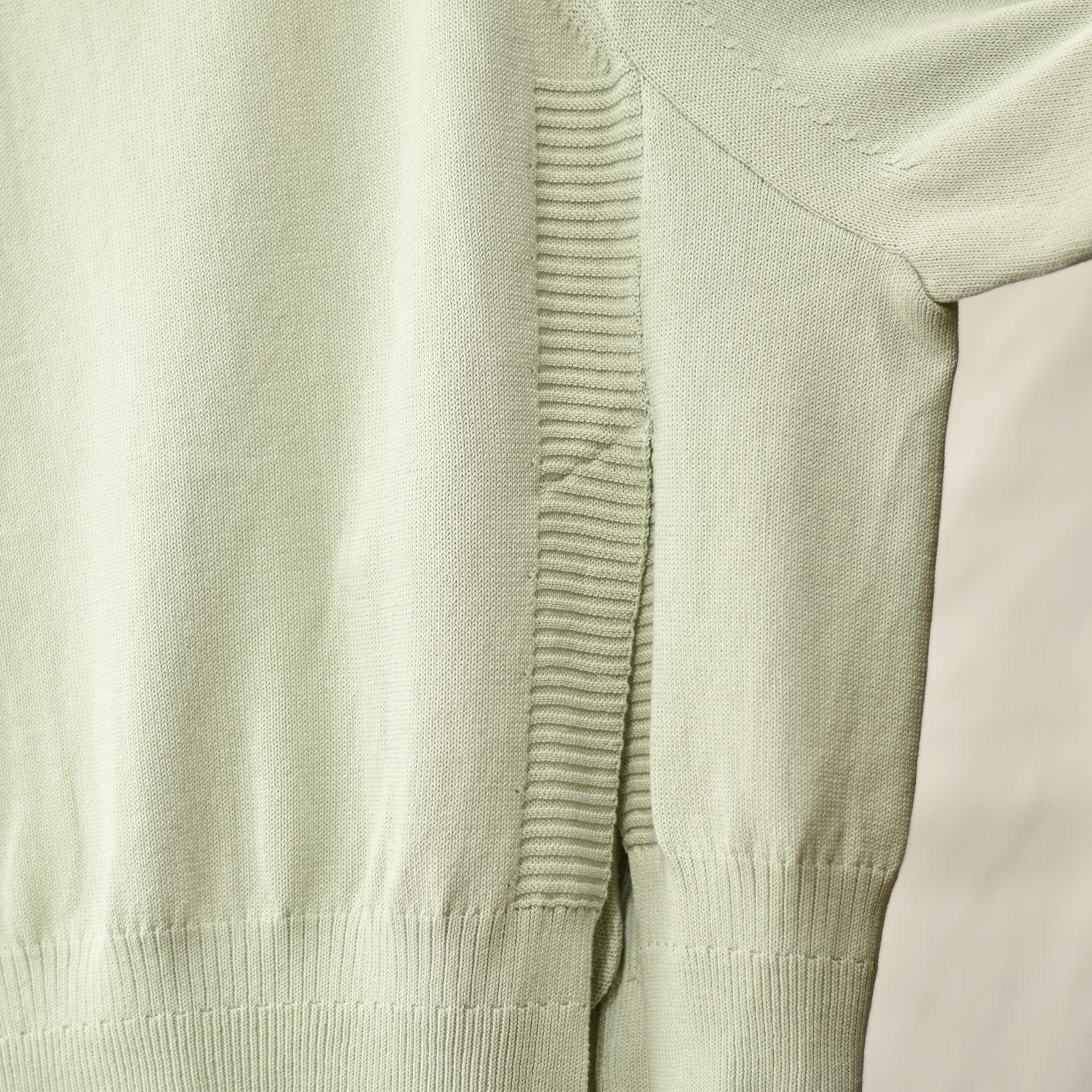 ハイネックニットブルゾン / LB23SS-KNBL01 (SPRING GREEN)