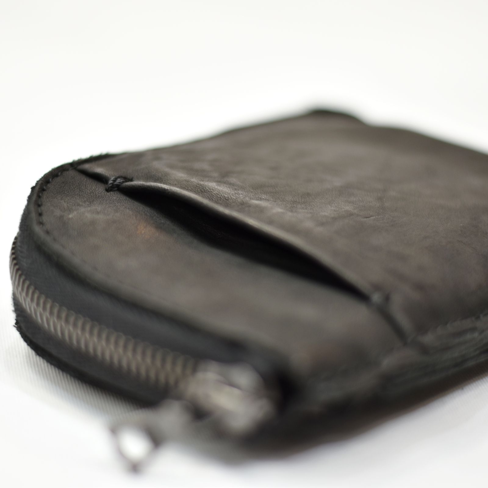 ISAMU KATAYAMA BACKLASH - ダブルショルダー製品染め ZIP