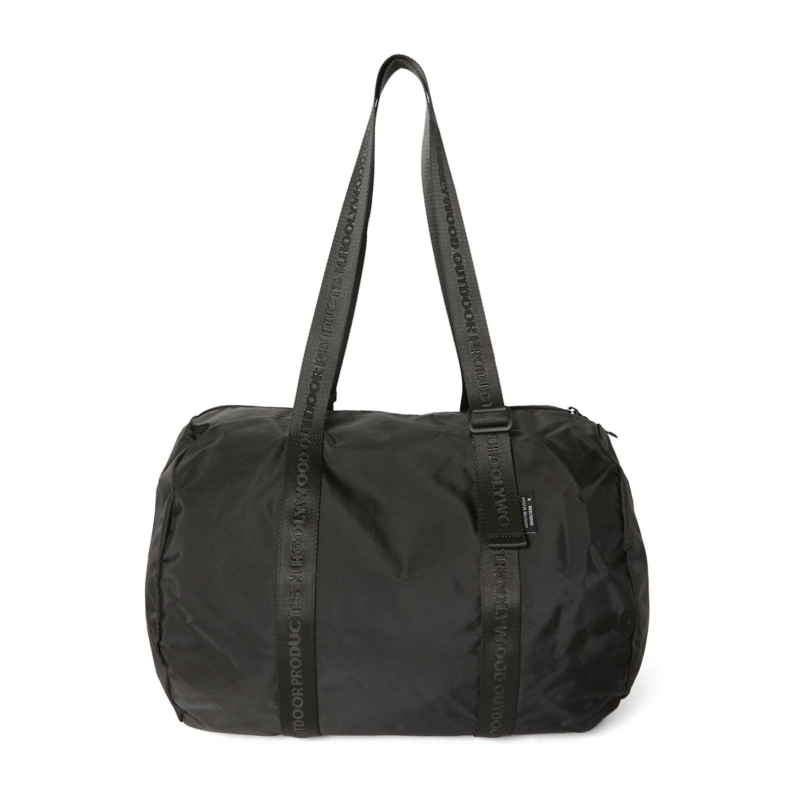 × OUTDOOR PRODUCTS BARREL BAG （BLACK）｜2252-AC05