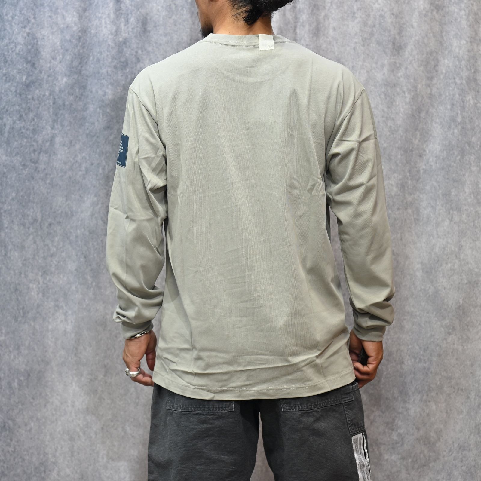 EXCHANGE SERVICE LONG SLEEVE （BEIGE） /  ロングスリーブ Tシャツ （ベージュ） 9252-CS82