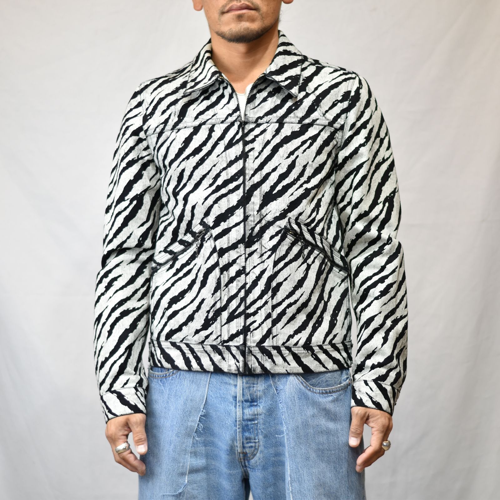 Diago.T Denim ZP-GJKT （BLK）