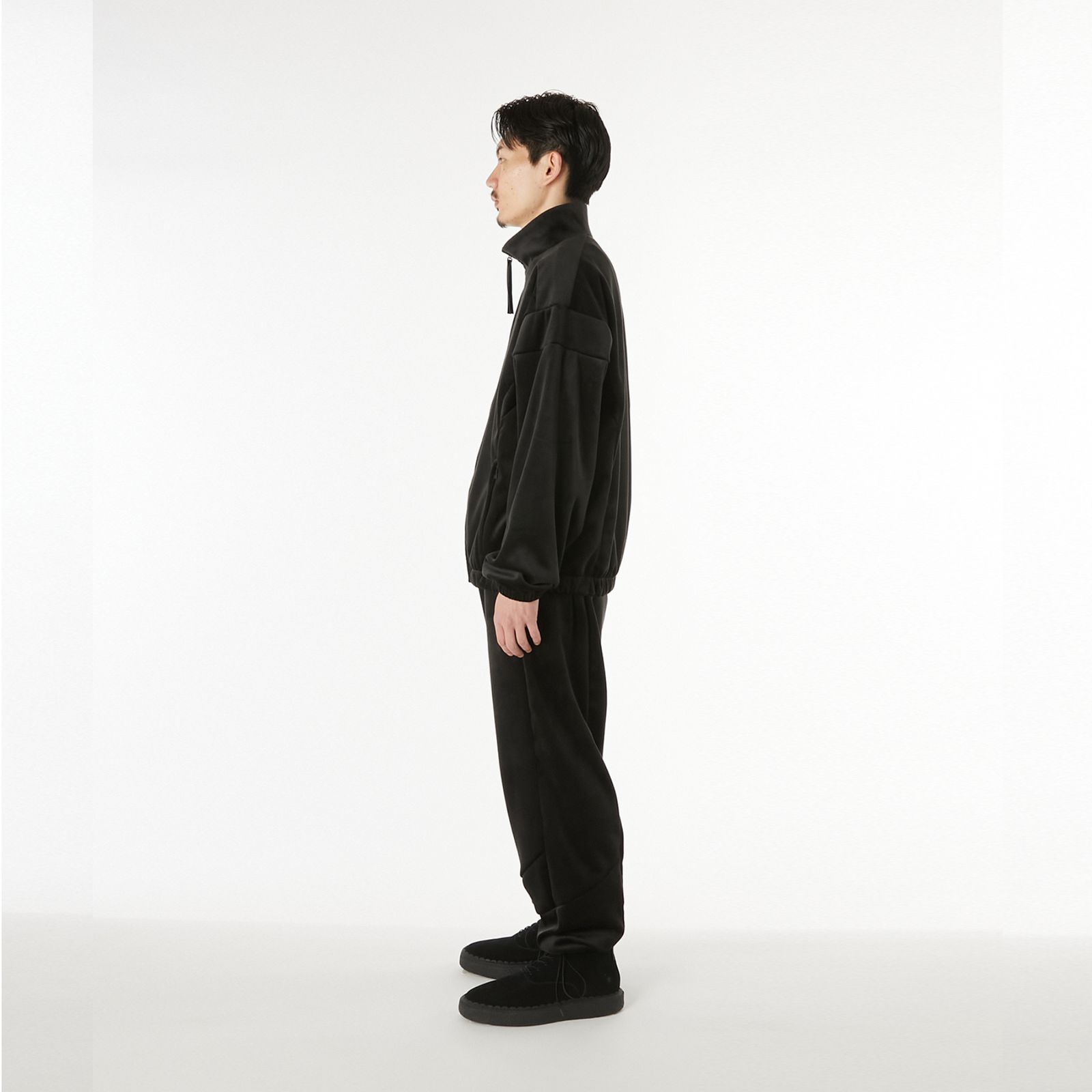 TRACK JACKET （BLACK）｜コーデュロイ トラックジャケット｜2252-BL08-008