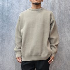 EXCHANGE SERVICE TOPS KNIT （BEIGE）｜リバーシブル ニット｜9252-KT02-016