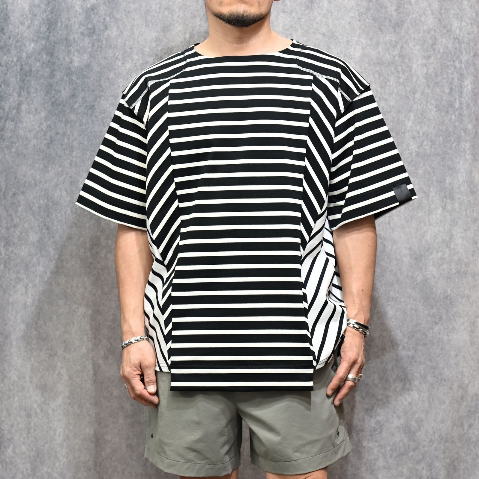 ZEBRA BASQUE SHIRT （BLK BORDER / ブラック）｜ボーダーTシャツ｜2261-CS54-024