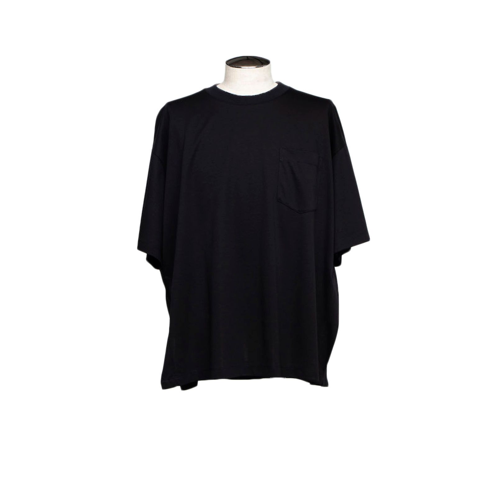 サイドベンツポケットTシャツ (BLACK) / LB25SS-TE09-PLN