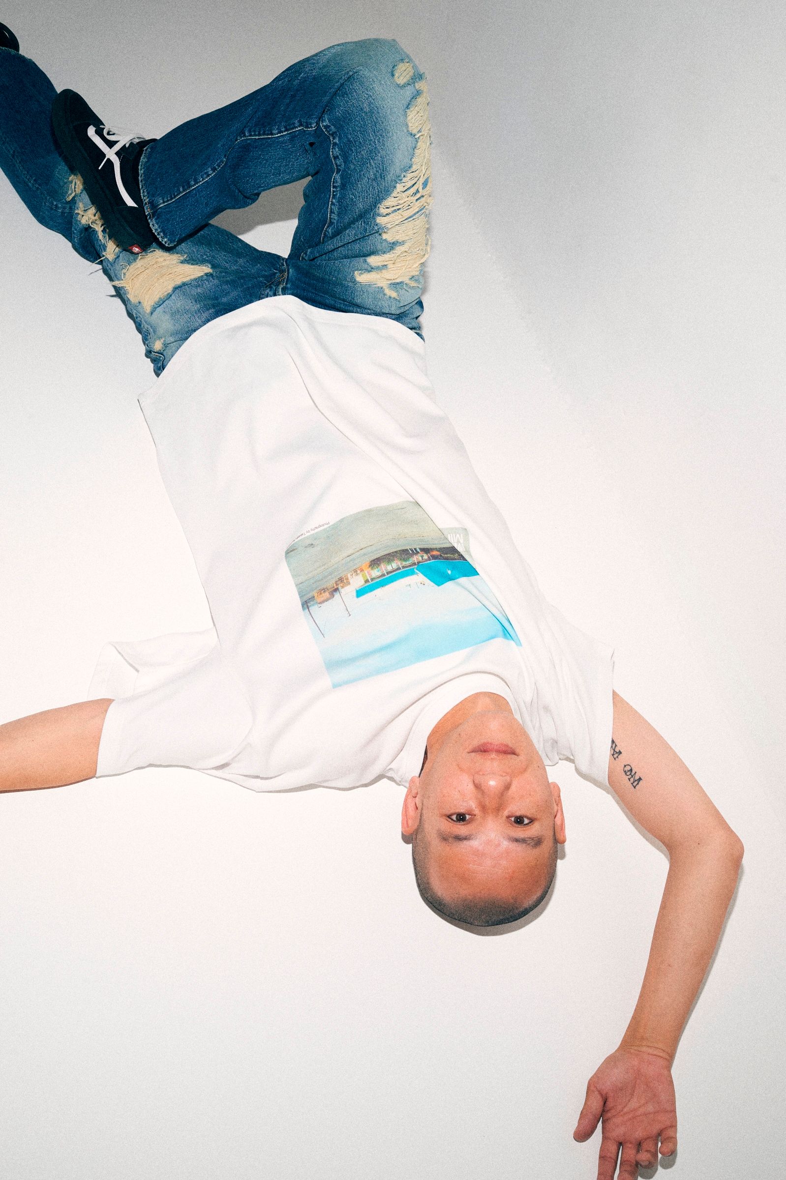 WIND AND SEA×MINEDENIM Photo S/S Tee （WHT / ホワイト）