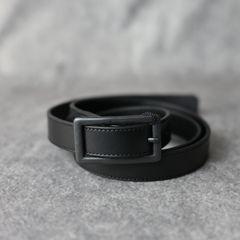 GUIDIカーフ 白鞣し25㎜ ベルト (BLACK / ブラック) / 889-04