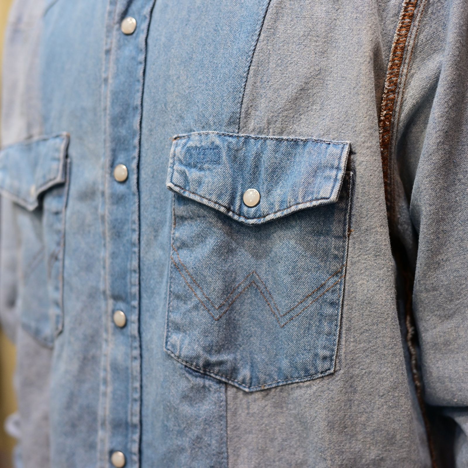 OLD PARK×MINEDENIM Inside out Western SH （USS） / MND-25SSOP001