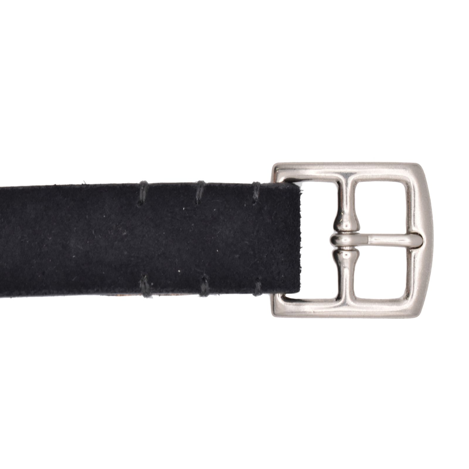 Suede Leather Belt （BLK） / スエードレザー ベルト （ブラック） LBT-016