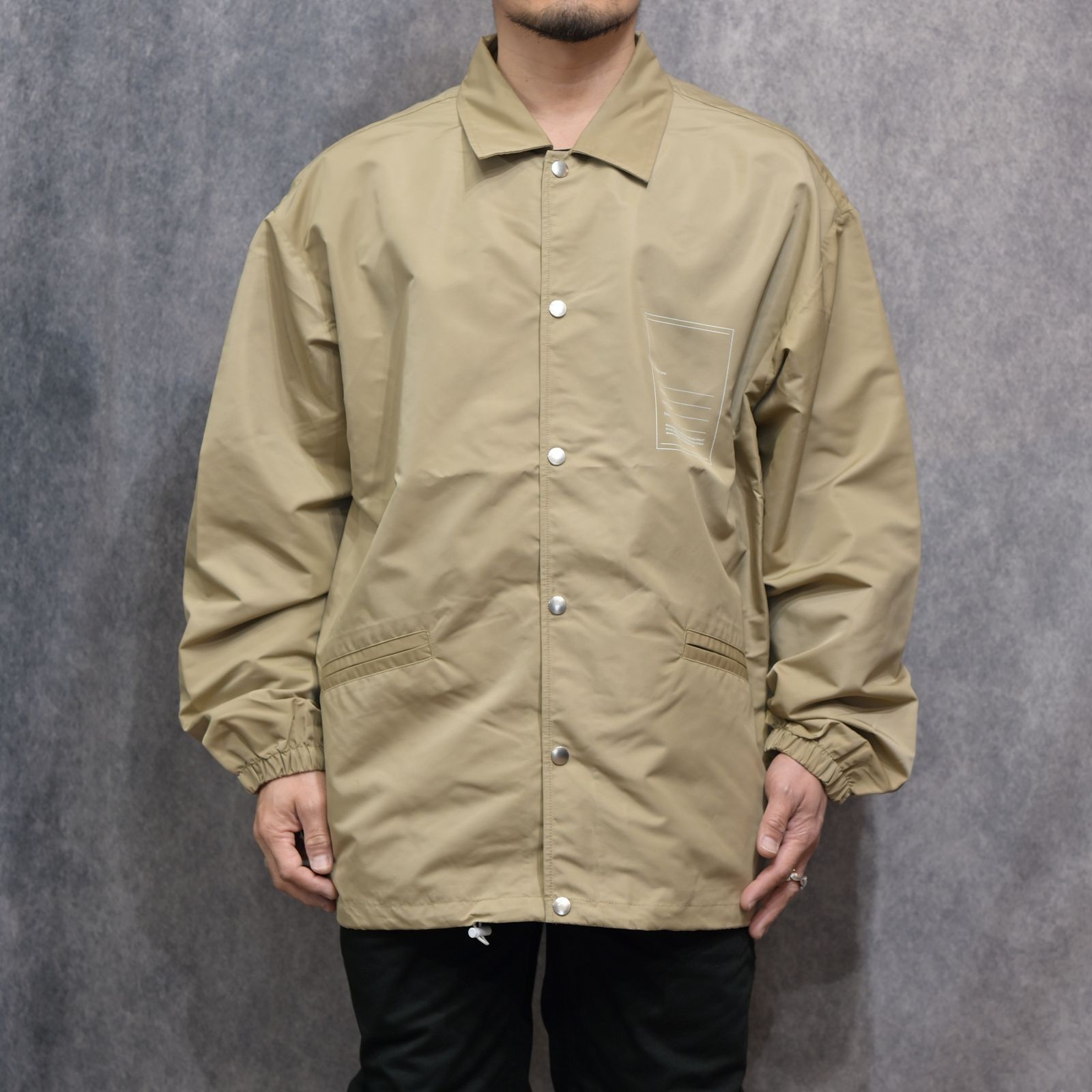 COACH JACKET （BEIGE） / コーチジャケット （ベージュ） 2026SS-JK-2-YT