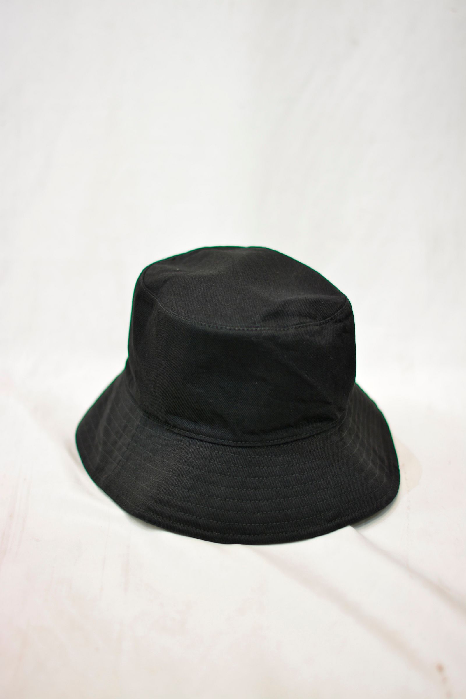 MINEDENIM Black Denim Bucket HAT - ハット