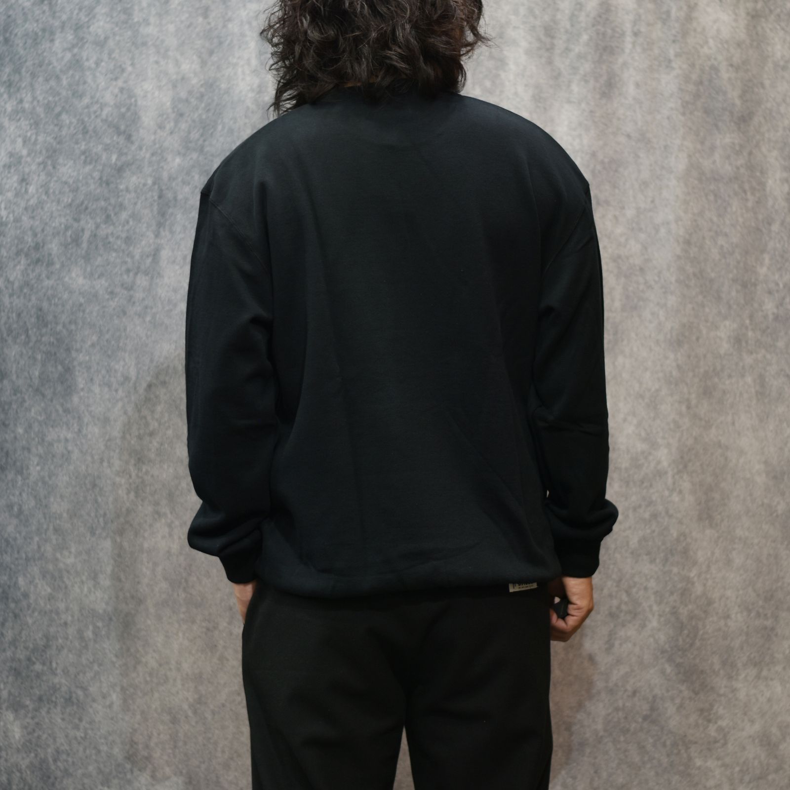 EMBLEM LOGO CREW NECK SW (BLACK)｜クルーネック スウェット トレーナー｜CL-25AW014