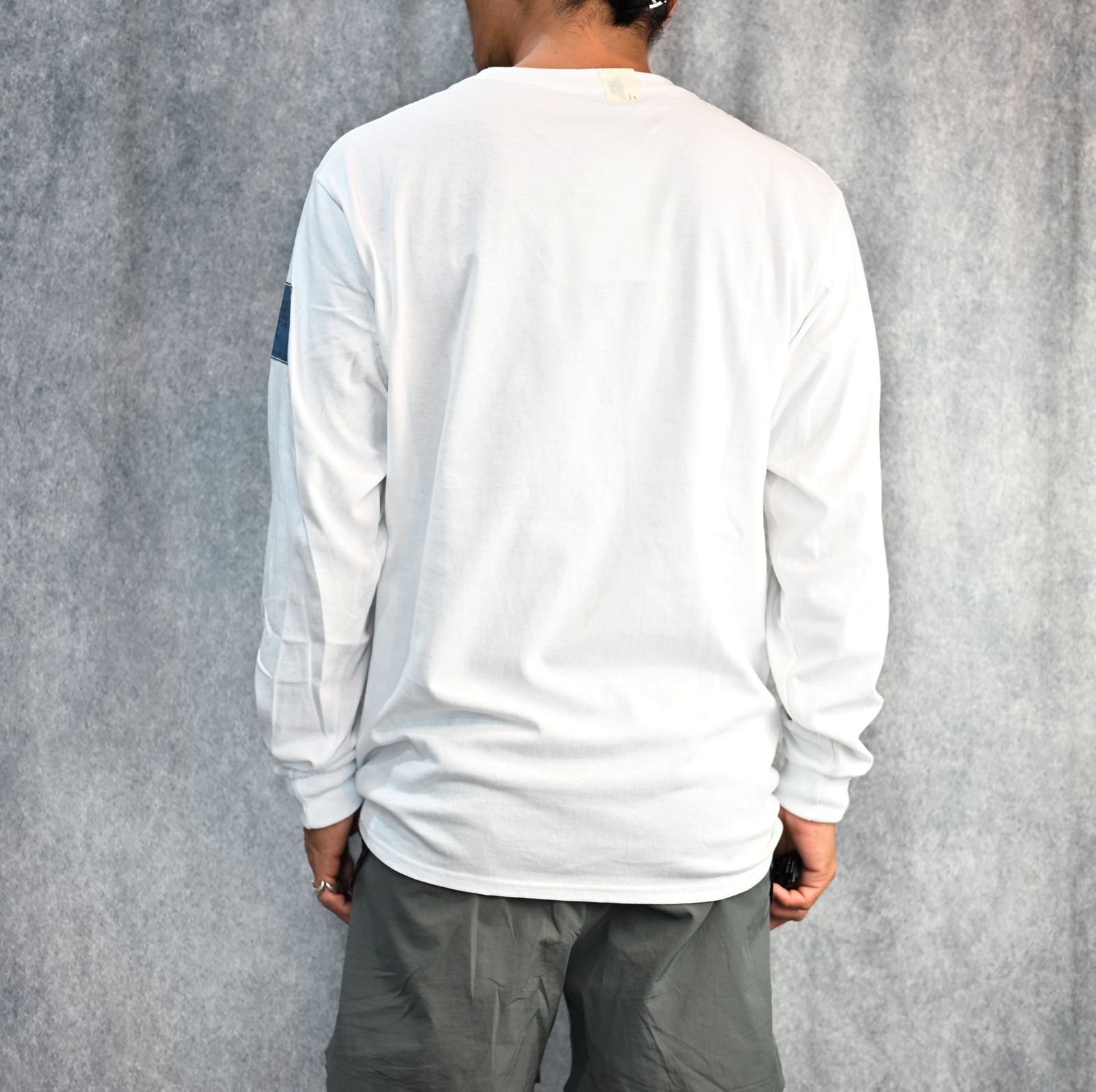 LONG SLEEVE T-SHIRT （WHITE） / ロングスリーブ TEE （ホワイト）