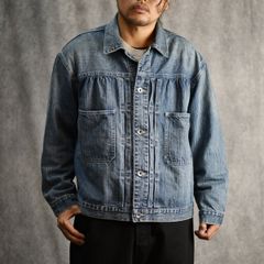 STEINBECK DENIM JACKET (BLUE) / デニムジャケット Gジャン （ブルー） / PC-005-3241-40