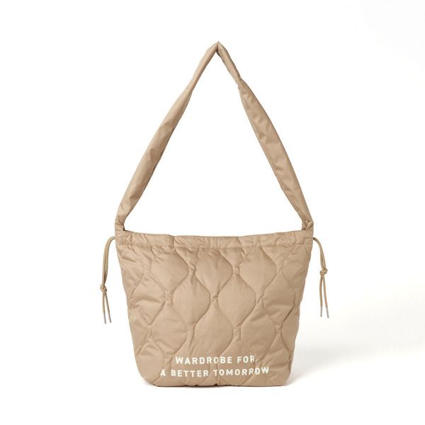 x TAION Down Tote Bag （BEIGE） / ダウントートバッグ （ベージュ）