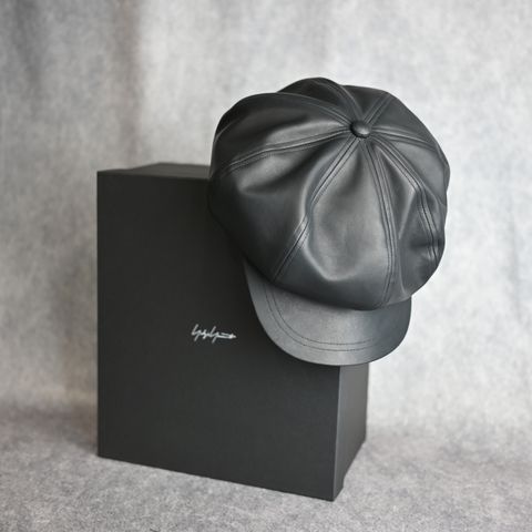 Porter Classic LEATHER SUEDE 突き通す CASQUETTE 黒