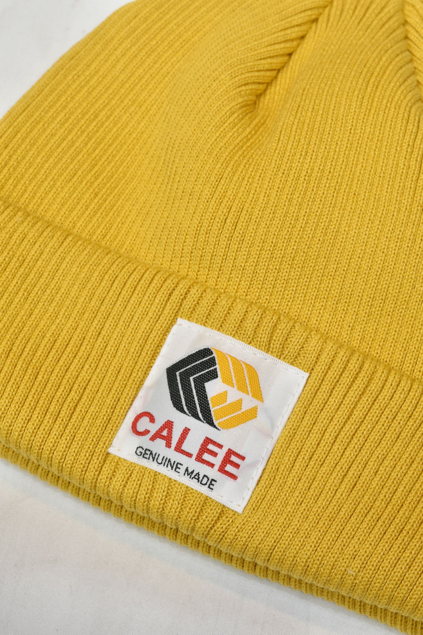 COTTON KNIT CAP (YELLOW)
