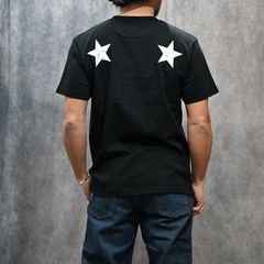 × M&M CUSTOM PERFORMANCE Star Embroidery Pocket Tee （BLK）｜× エムアンドエムカスタムパフォーマス 星刺繍 ポケットTシャツ｜MND-MM41