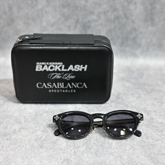 THE LINE × CASABLANCA サングラス タイプ 2 （BLACK×SMOKE / ブラック×スモーキー） CAS-02