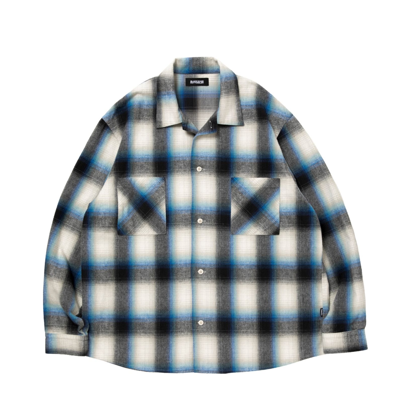 R9 OMBRE CHECK SHIRT （BLUE）｜オンブレーチェックシャツ｜RW26A0206