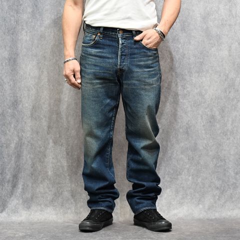 L.Straight 5pocket USD ｜ルーズストレート デニムパンツ｜2604-1001