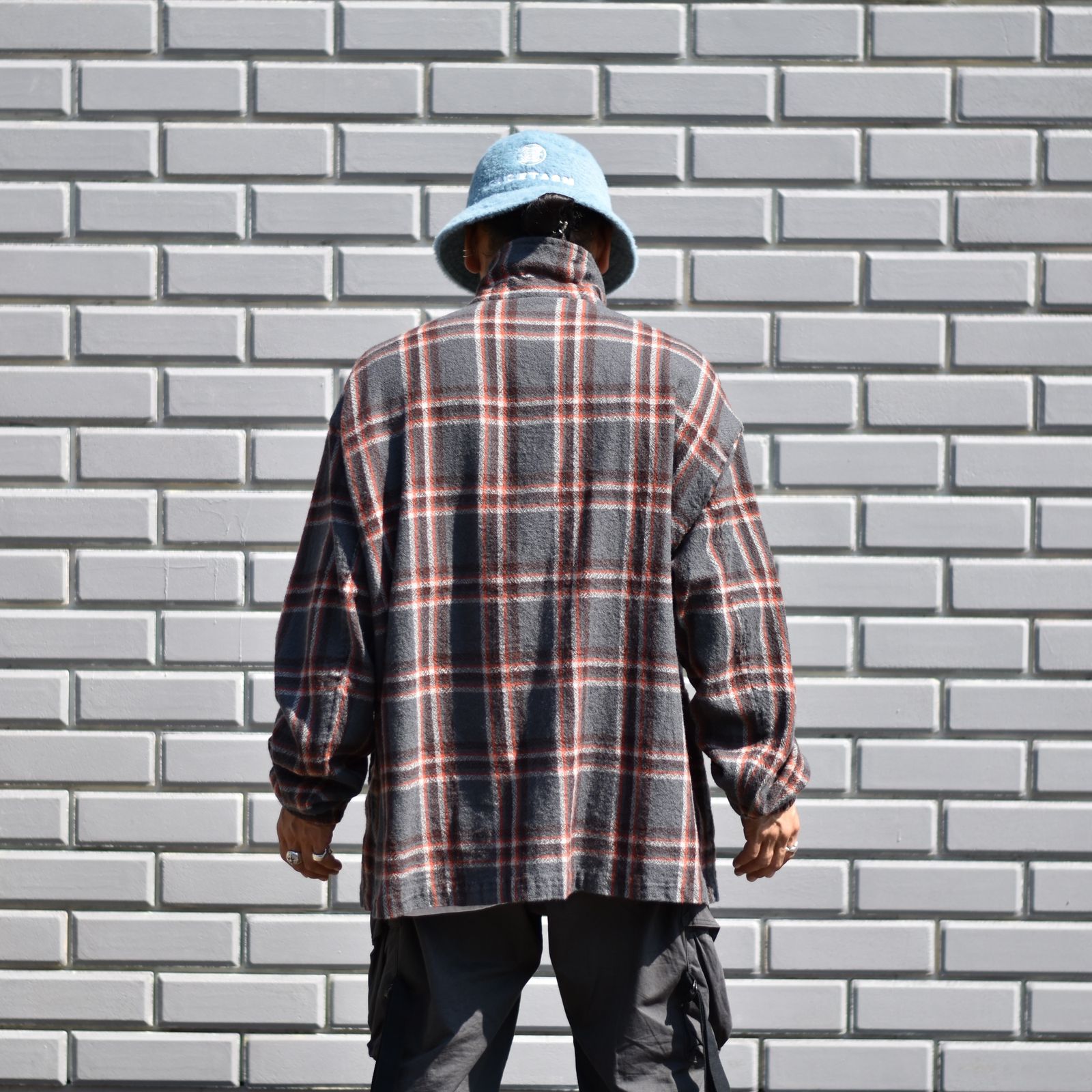 SHURUNKEN COACH JACKET"