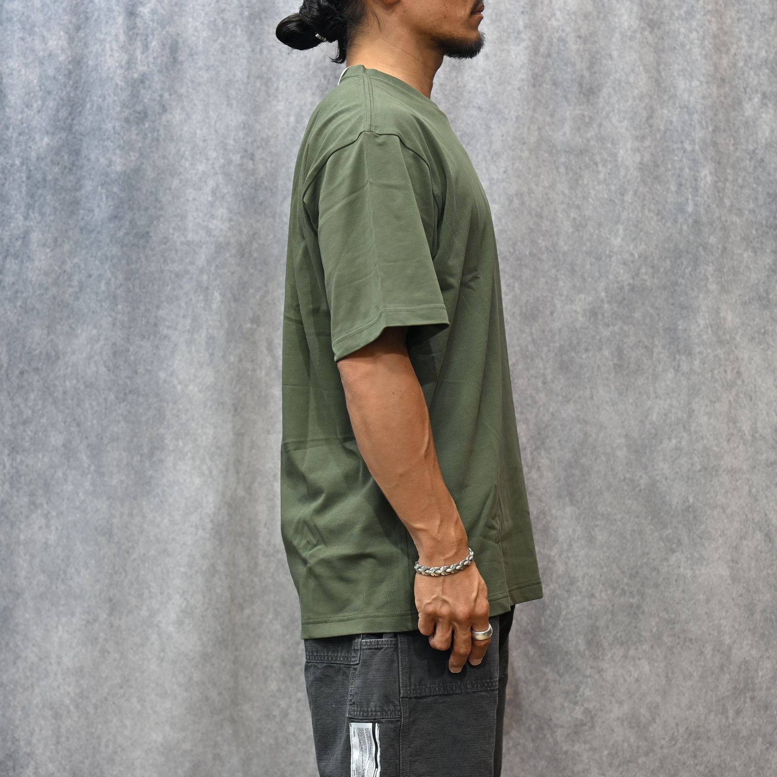 EXCHANGE SERVICE T-SHIRT （KHAKI） / 半袖 Tシャツ （カーキ） 9252-CS83