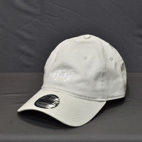 NEWERA 9TWENTY MINI LOGO CAP (STONE) / ニューエラ ローキャップ
