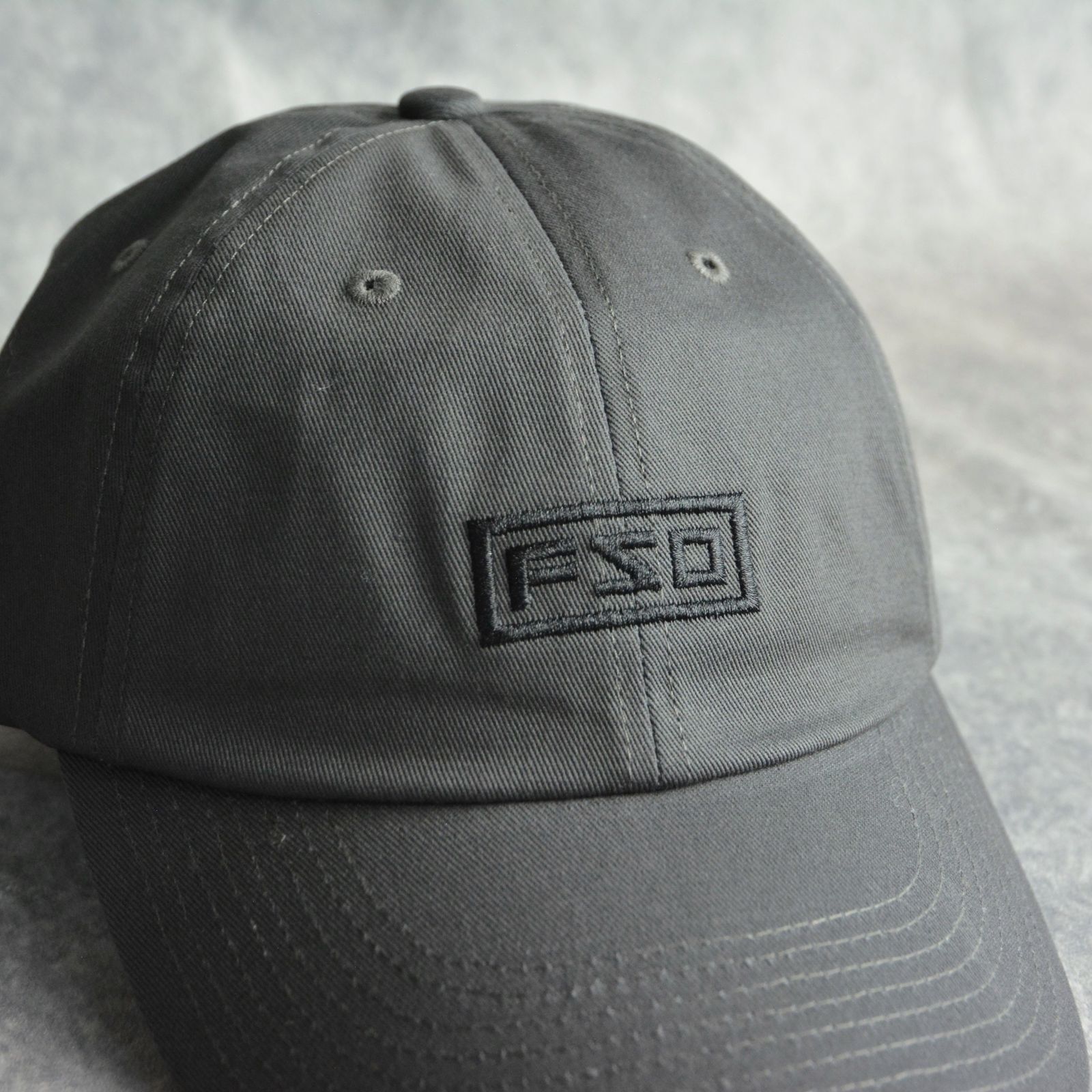 BOX LOGO CAP (C.GRAY） / ボックスロゴ キャップ （グレー）