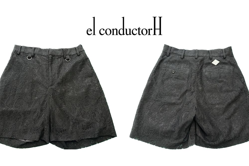 【el conductorH】 6月30日(金)11時～ 発売開始アイテムのお知らせ！【レース ショーツ】