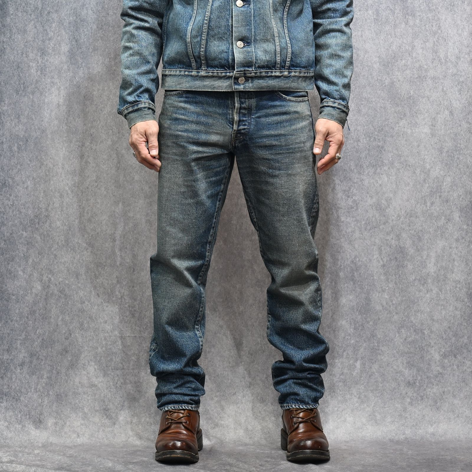 C.Straight 5poket pants （USD）｜デニムパンツ｜2603-1003