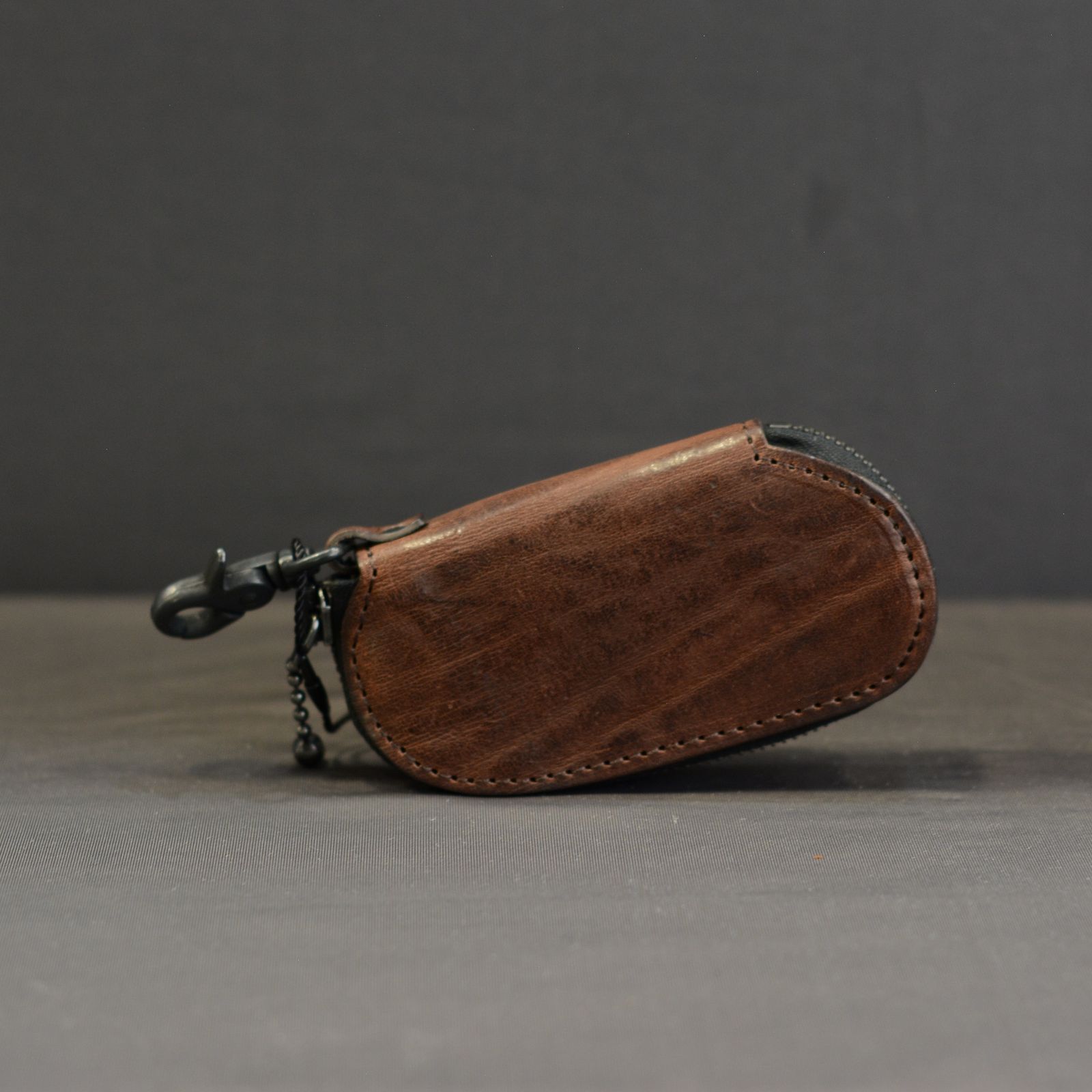 イタリアンショルダー シワ加工プルアップ （DARK BROWN）