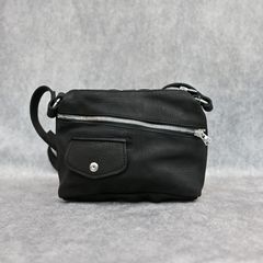 ジャパンカーフ タンニン鞣し 製品洗い加工 （BLACK）254-01