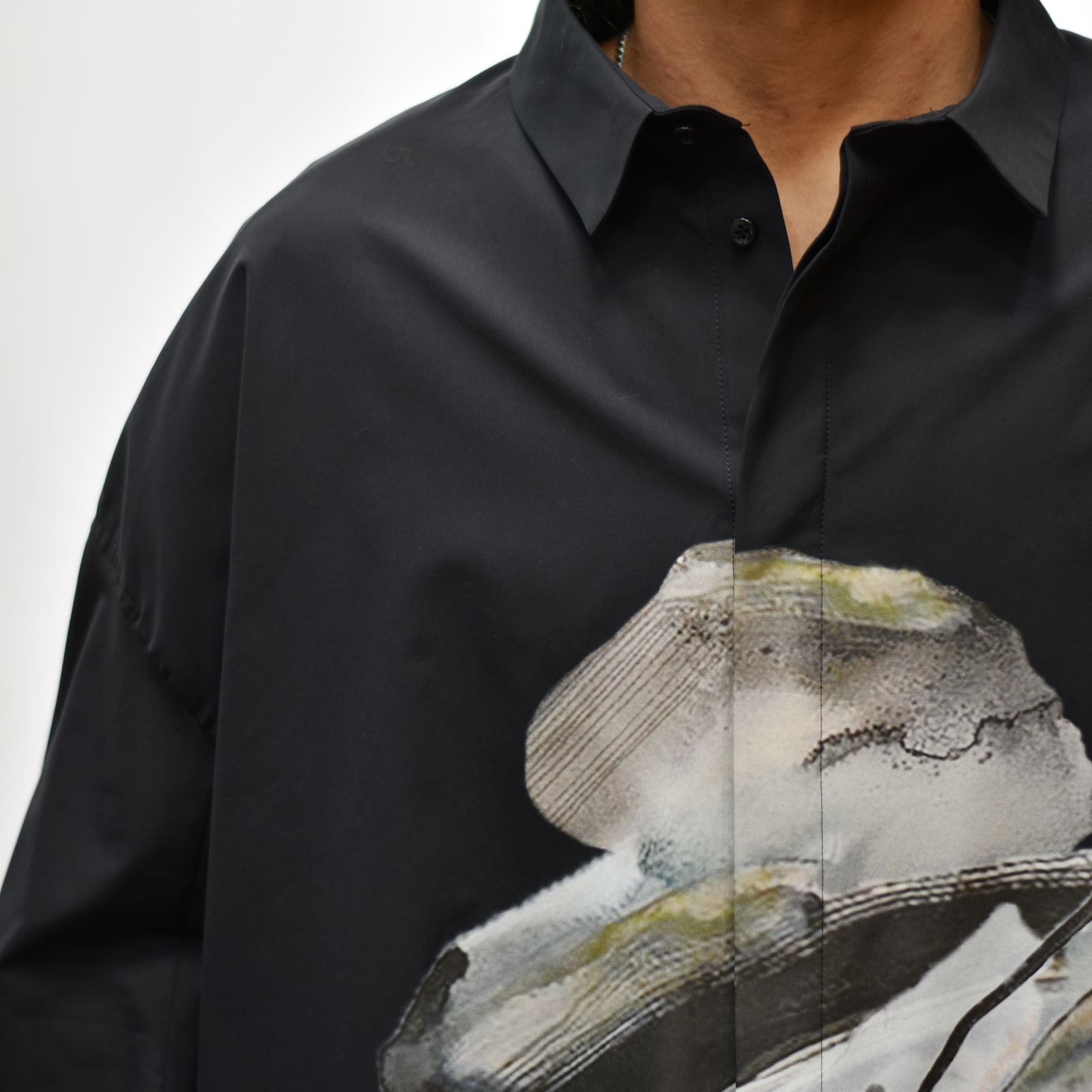 ルーズシャツ / LB22SS-SH02-PR (BLACK)