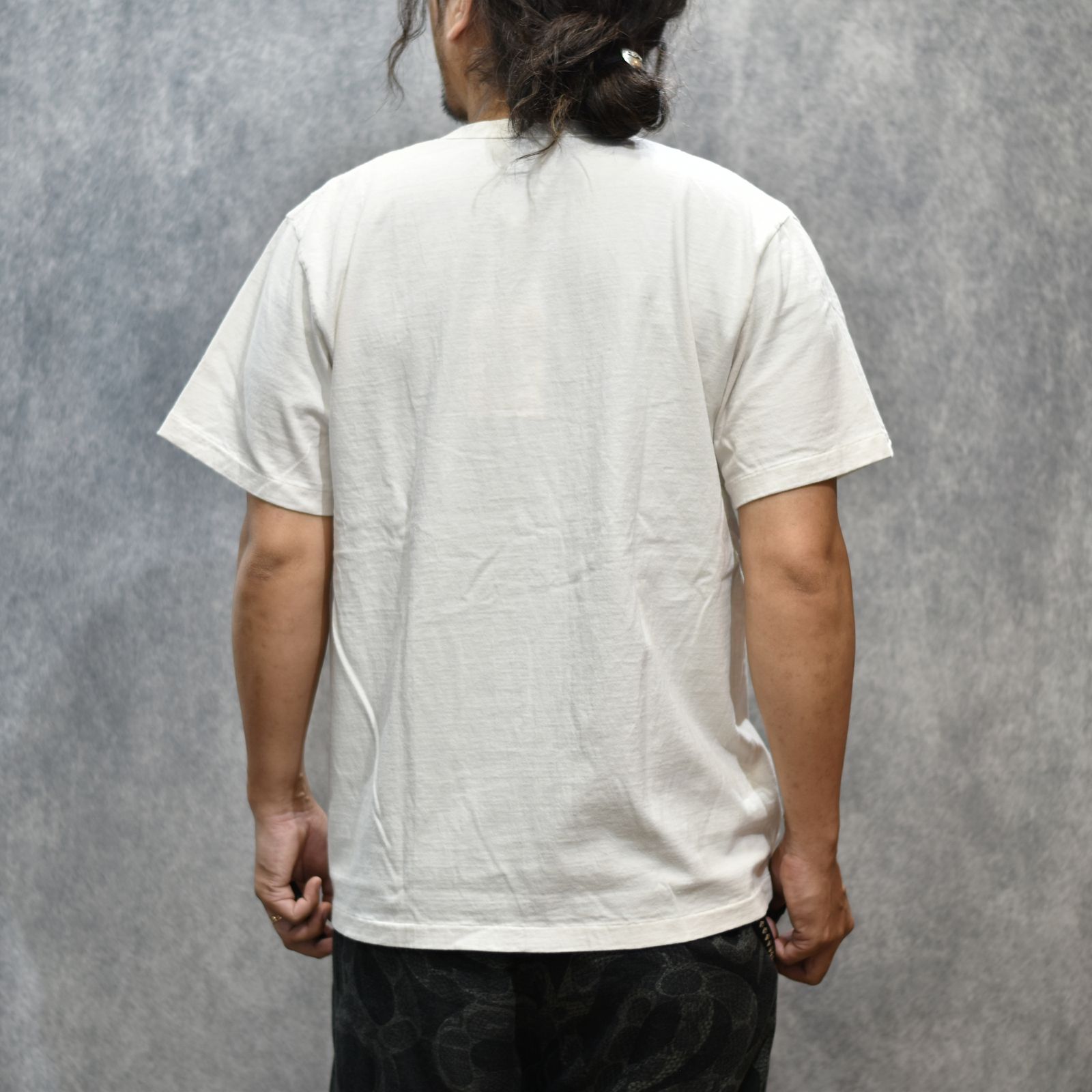 BINDER NECK CAL GIRL VINTAGE TEE (WHITE)｜プリントTシャツ｜CL-25SS062