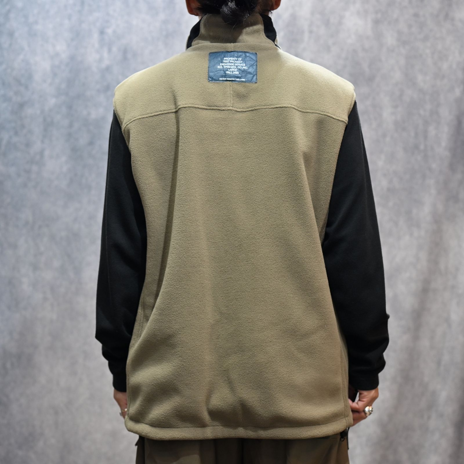 REVERSIBLE VEST （BEIGE）｜リバーシブル ベスト｜9252-VE01-003