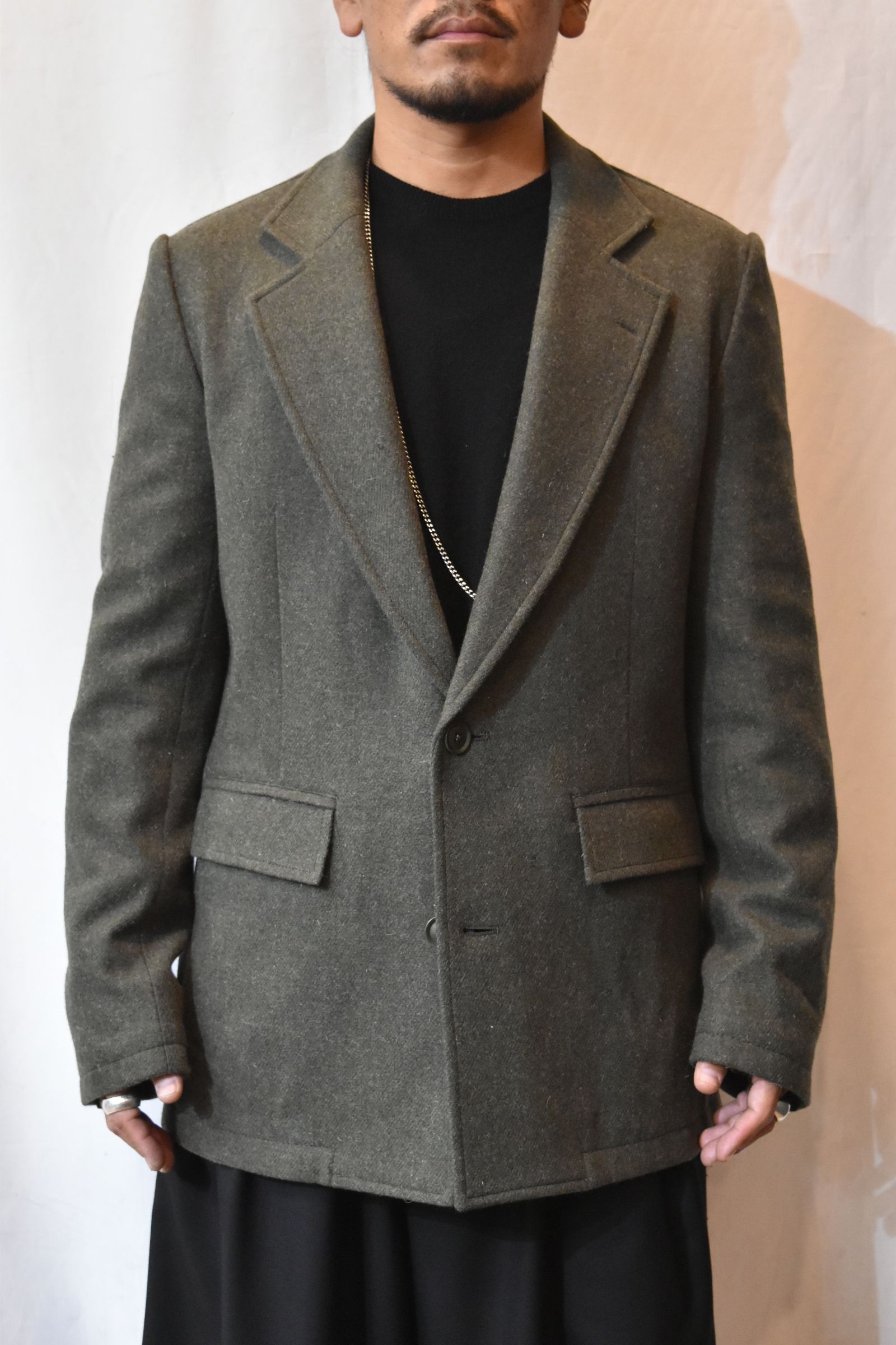 Twill flannel jacket
