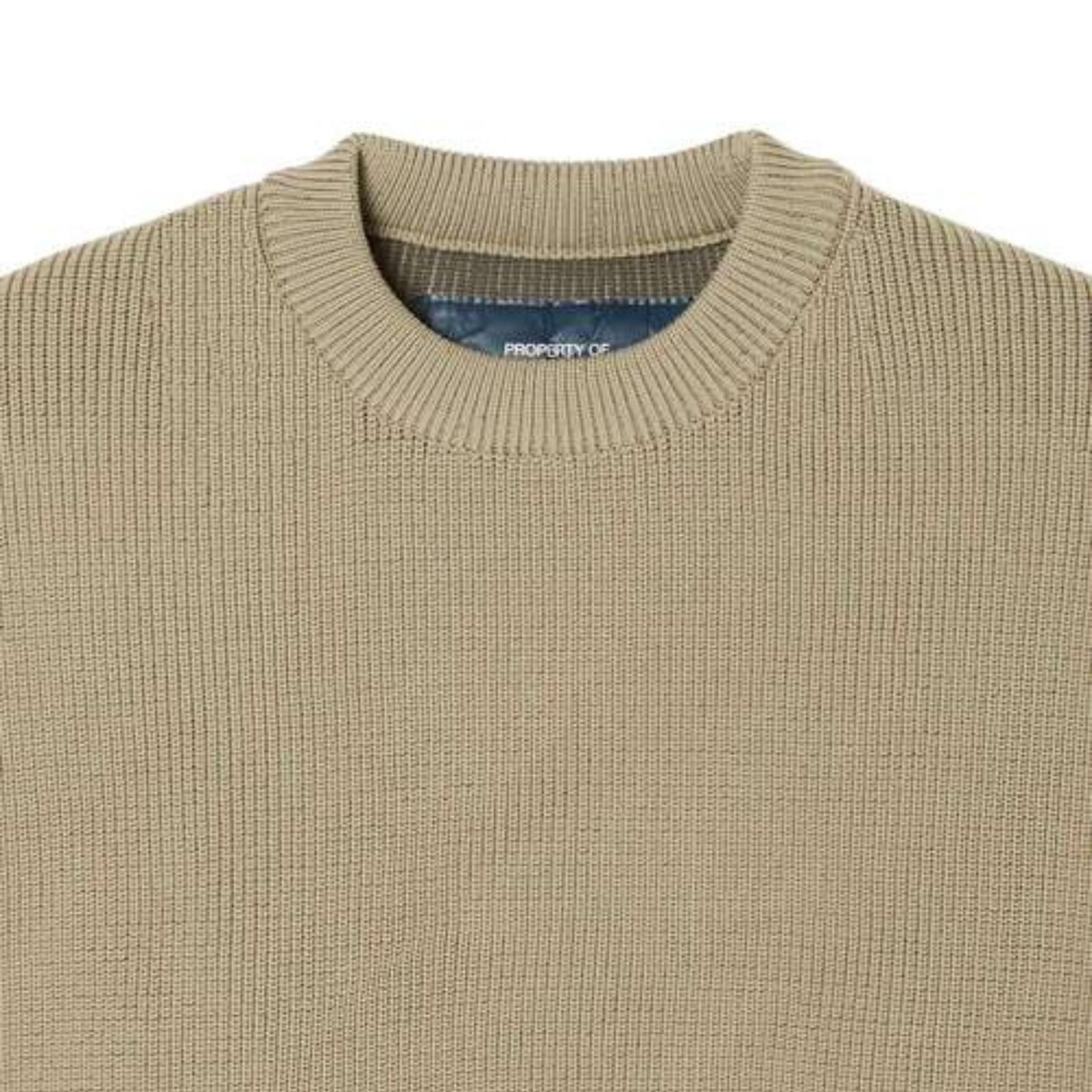 EXCHANGE SERVICE TOPS KNIT （BEIGE）｜リバーシブル ニット｜9252-KT02-016