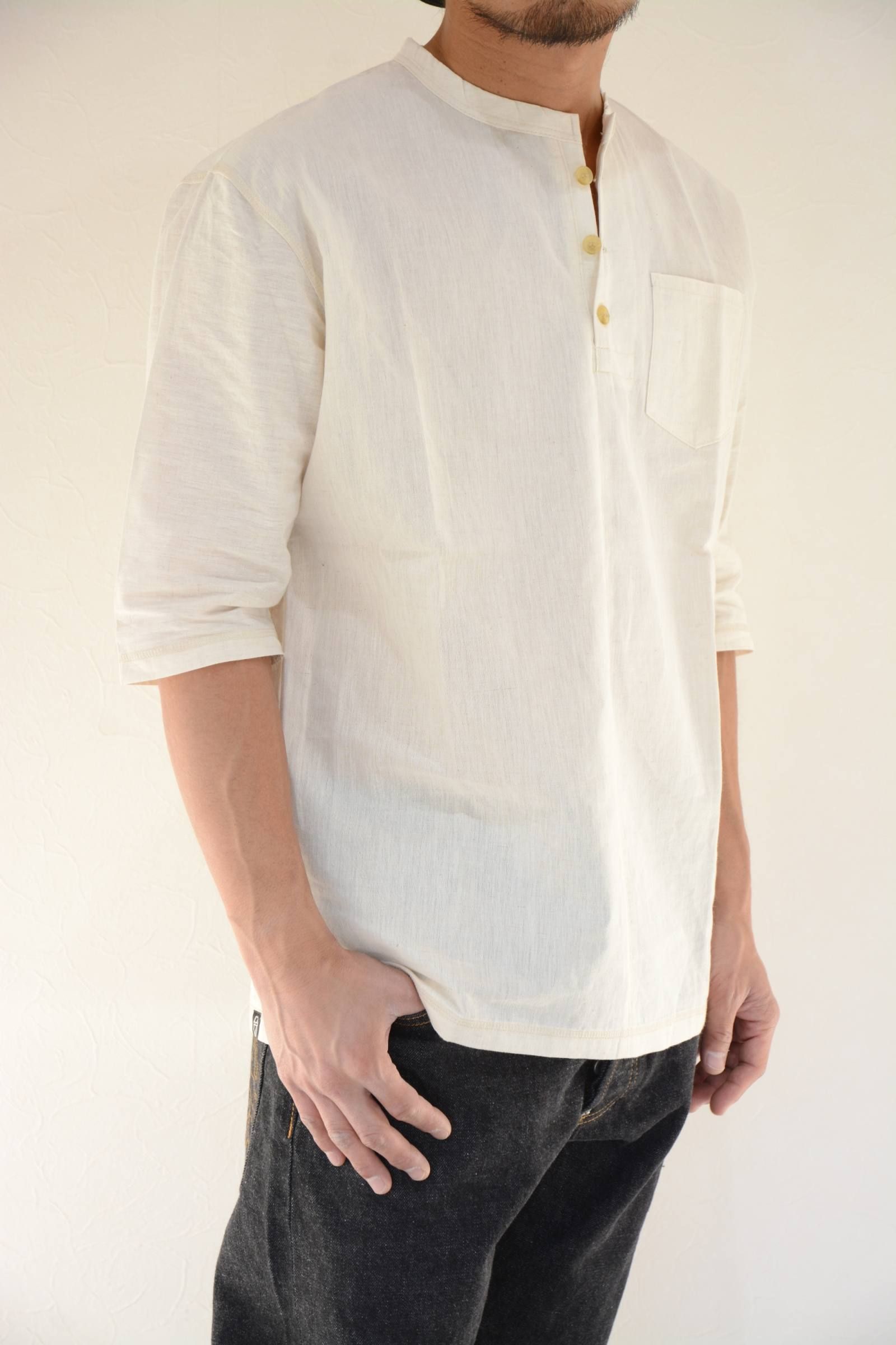 Henley Neck 冠衣 ”kaburi"